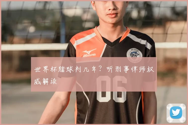 世界杯赌球判几年？听刑事律师权威解读