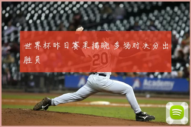 世界杯昨日赛果揭晓 多场对决分出胜负